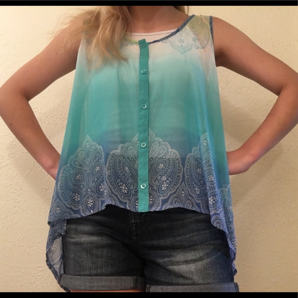 Tank top blouse